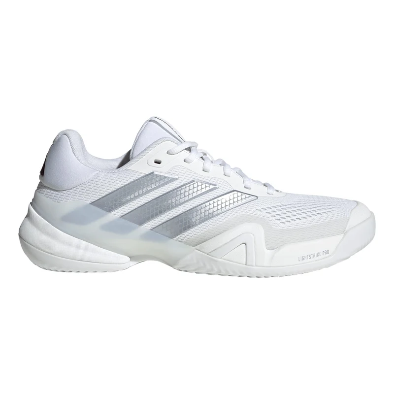Barricade 14 Sandplatzschuh Herren - weiß, silber