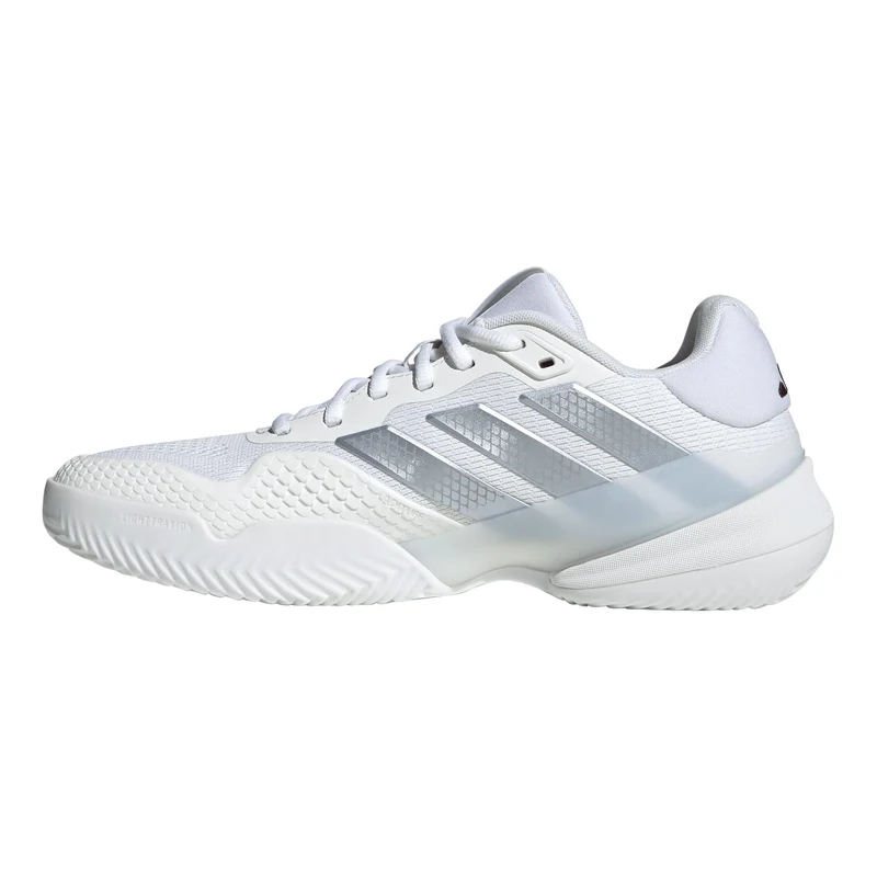 Barricade 14 Sandplatzschuh Herren - weiß, silber