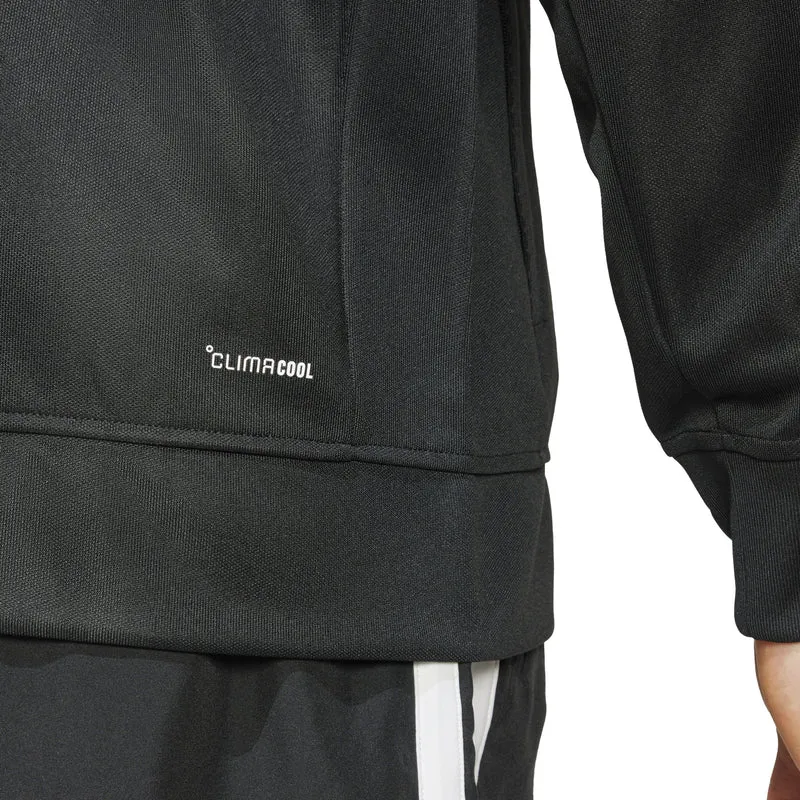 Taining Essentials 3 Stripes Trainingsjacke Herren-Schwarz