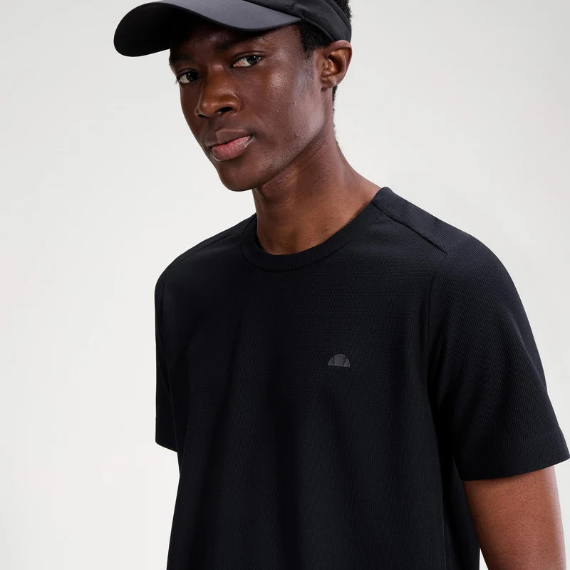 Teller T-Shirt Herren - schwarz