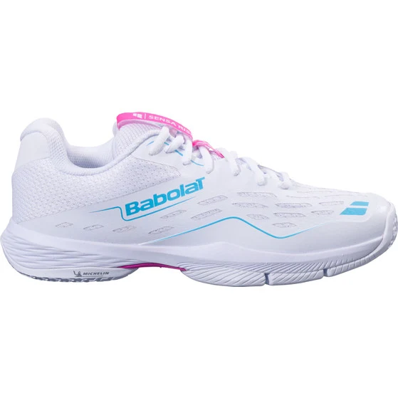 Babolat Sensa Rise White/Red Dames