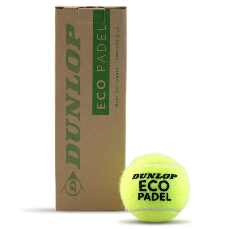 Dunlop Eco Padel Balls (3 st.)