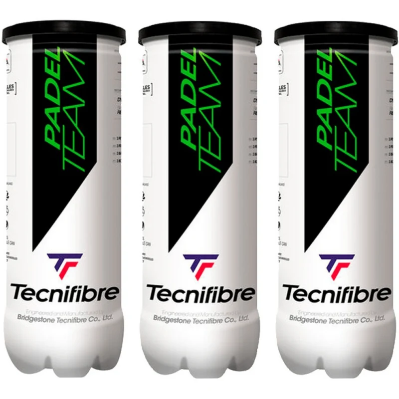 Tecnifibre Padel Team Balls (3x3 st.)