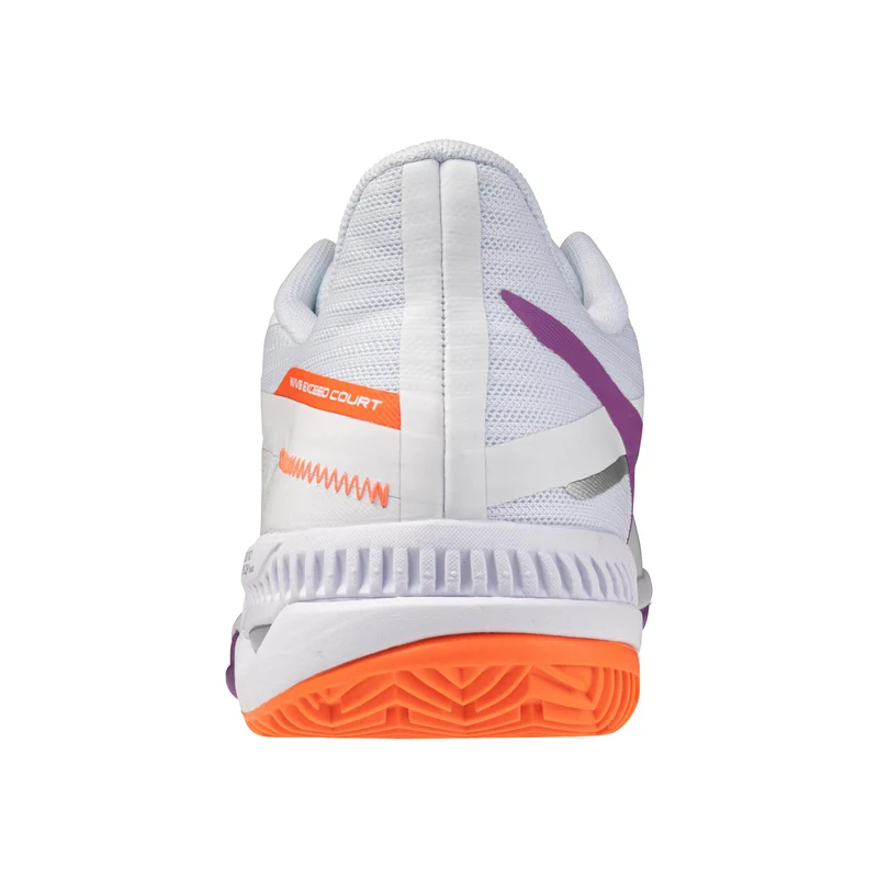 Wave Exceed Court Sandplatzschuh Damen - weiß, lila