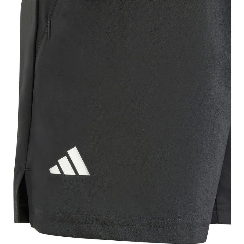Adidas Boys Club 3-Stripe Shorts Black