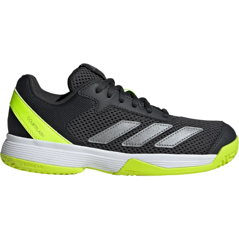 Adidas Courtflash K Dark Grey/Lime