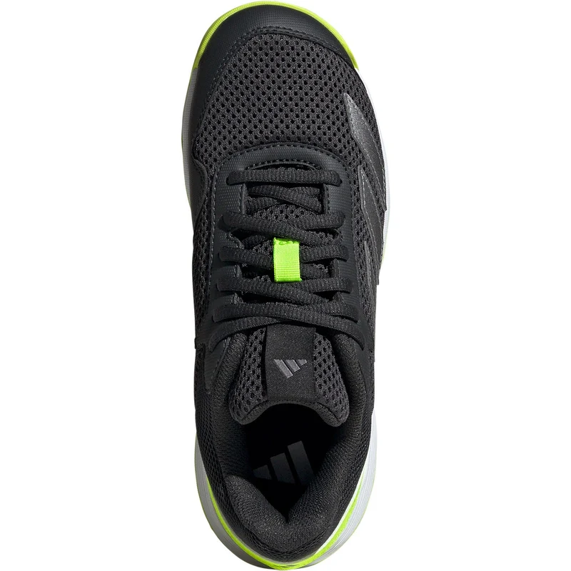 Adidas Courtflash K Dark Grey/Lime