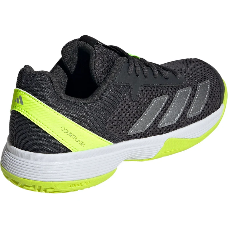 Adidas Courtflash K Dark Grey/Lime