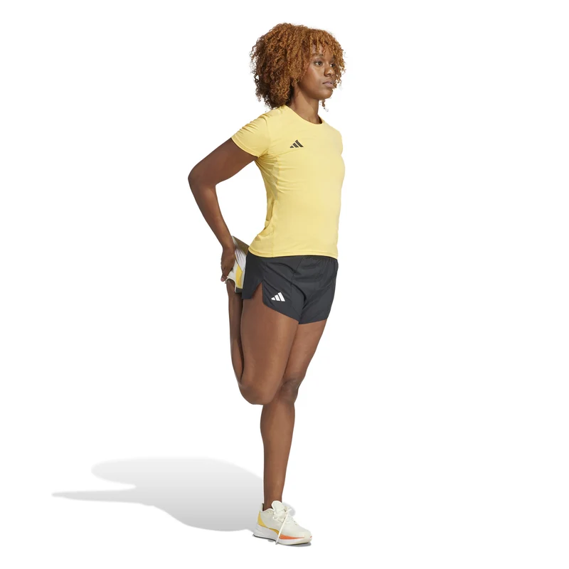 Adizero Essential Laufshorts Damen-Schwarz
