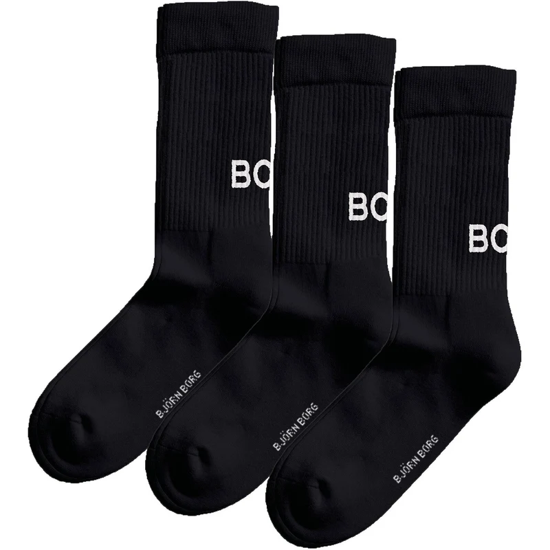 Björn Borg Core Crew Polyamide Sock Black (3 Pack)
