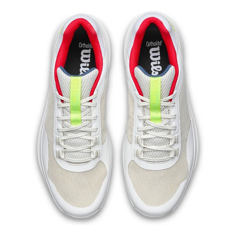 Hurakn Pro V2 Padelschuh Herren - weiß, neongelb