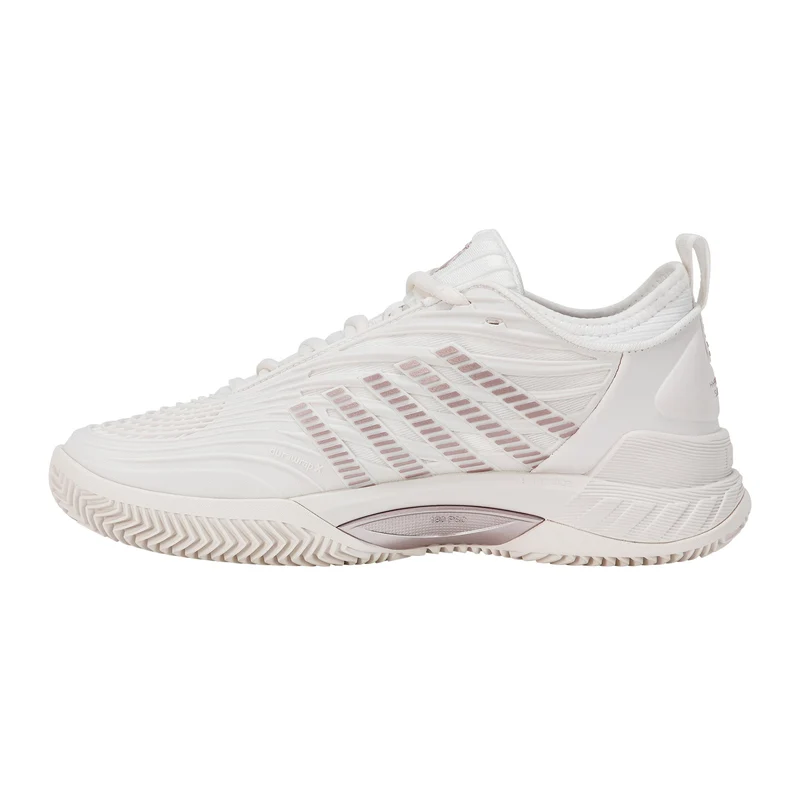 Hypercourt Supreme 2 Sandplatzschuh Damen - weiß, rosa