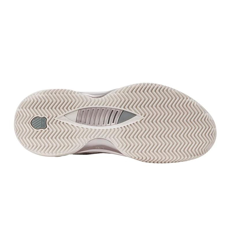 Hypercourt Supreme 2 Sandplatzschuh Damen - weiß, rosa