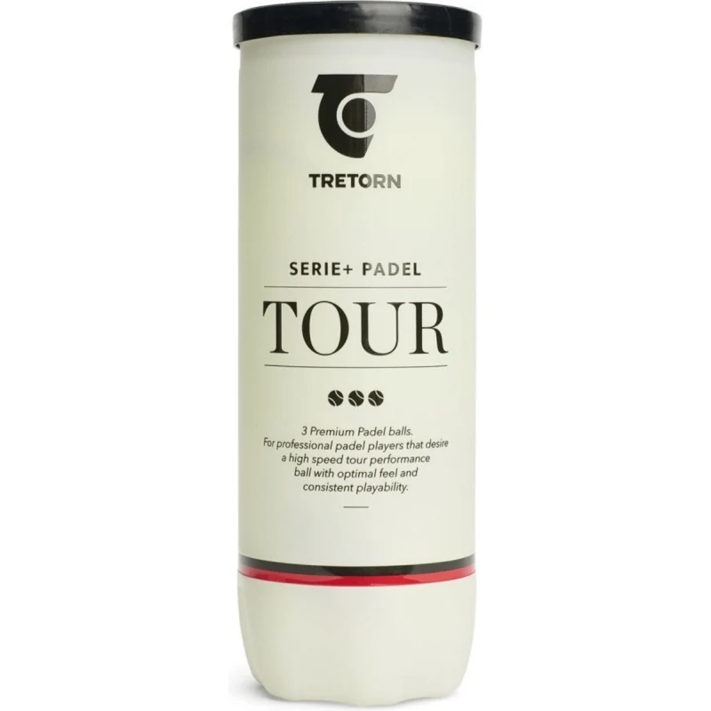 Tretorn Serie + Tour Padelballen (3 st.)