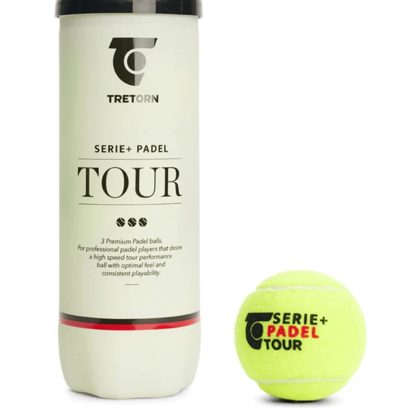 Tretorn Serie + Tour Padelballen (3 st.)