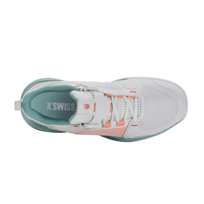 K-Swiss Ultrashot Team White/Blue/Pink Dames