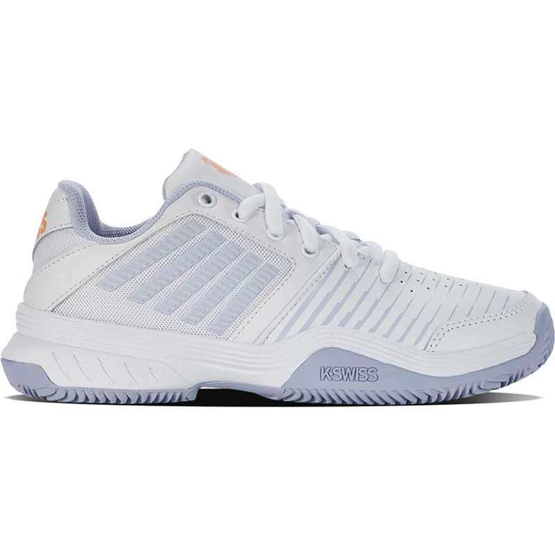 K-Swiss Court Express HB White/Peach Dames