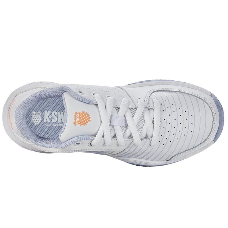 K-Swiss Court Express HB White/Peach Dames