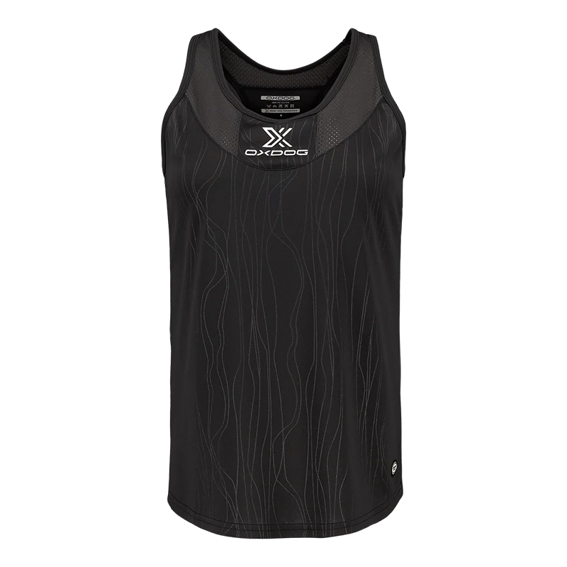 Camiseta Tirantes Oxdog Tiebreak Mujer Negro
