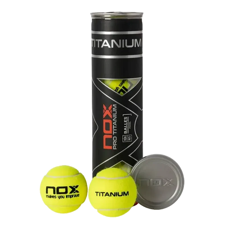 Bote de Pelotas Nox Pro Titanium (x4)