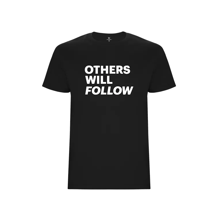 Camiseta Oxdog algodón Others will follow negra