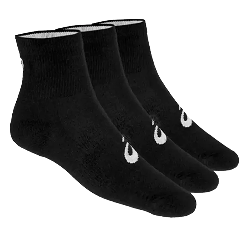 Calcetines Asics Quarter (Pack X3) Negro