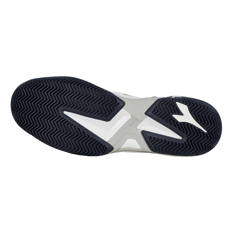 Trofeo 3 Sandplatzschuh Herren-Weiß,Dunkelblau