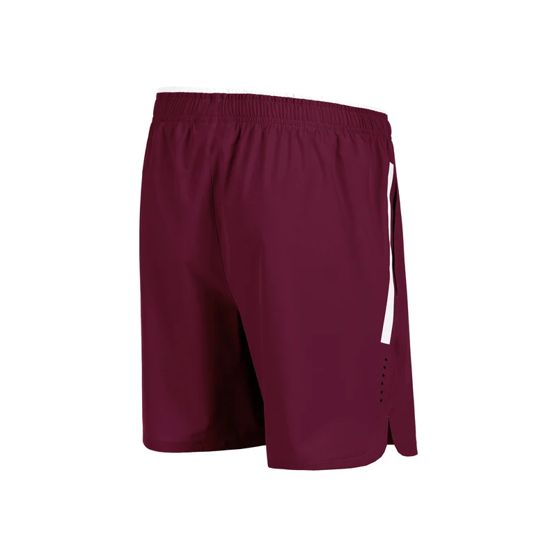Create Drop 7in Shorts Herren-Weinrot,Weiß