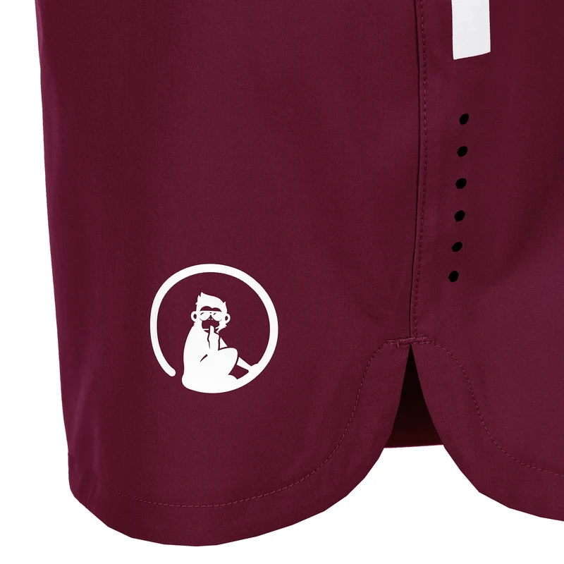 Create Drop 7in Shorts Herren-Weinrot,Weiß