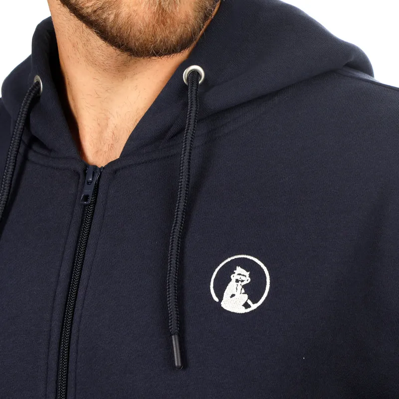 Essential Zip Sweatjacke Herren-dunkelblau