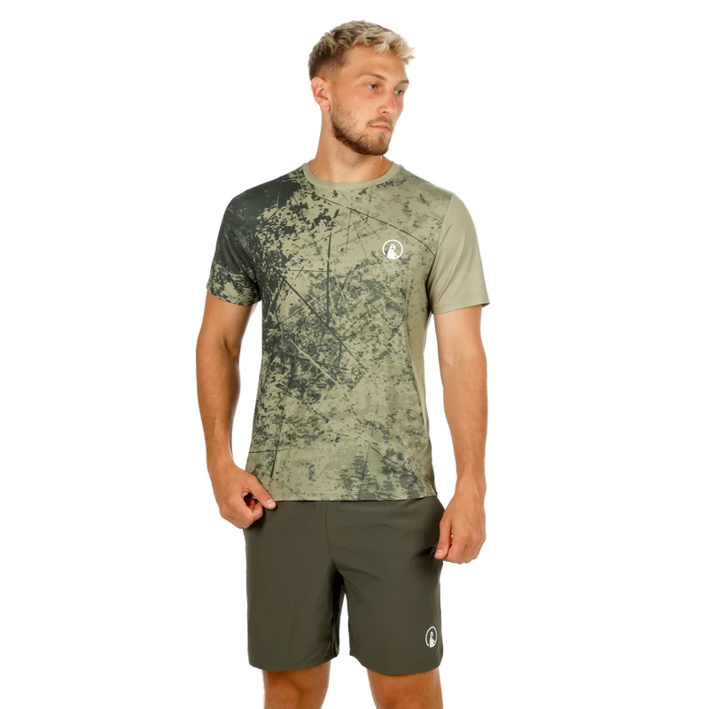 Memories Drop 7in Shorts Herren - dunkelgrün