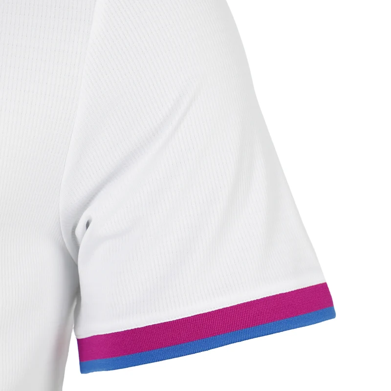 Break Ringer T-Shirt Herren-weiß, berry