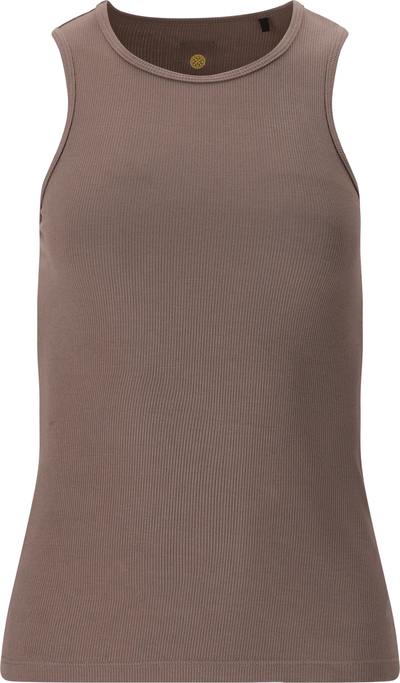 Tinashe W Halterneck Rib Top