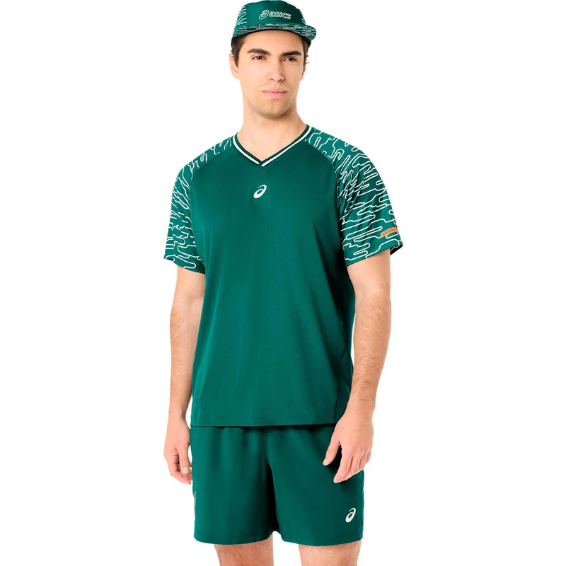 Court T-Shirt Herren - dunkelgrün