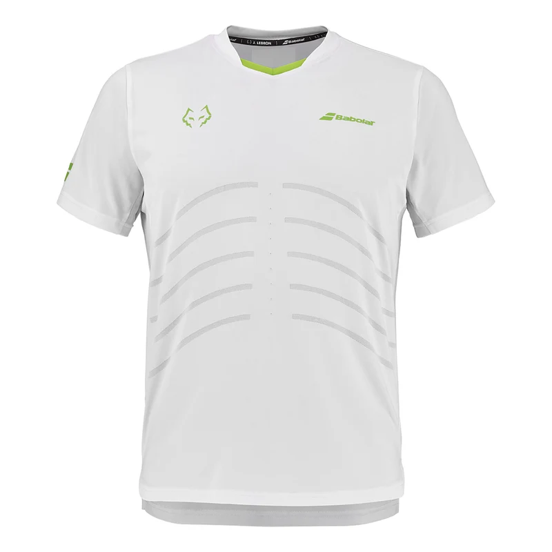 Replica J. Lebron T-Shirt Herren-weiß