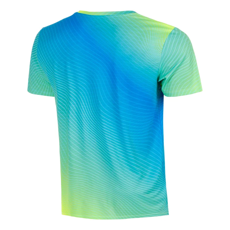 Out of Control T-Shirt Herren-blau, neongelb