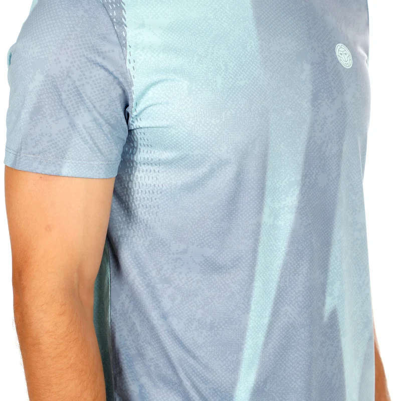 Freeze Out T-Shirt Herren - grau, mint