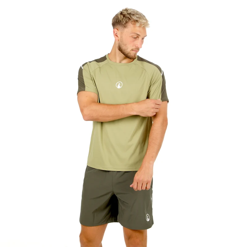 Memories Winner Tech T-Shirt Herren - khaki