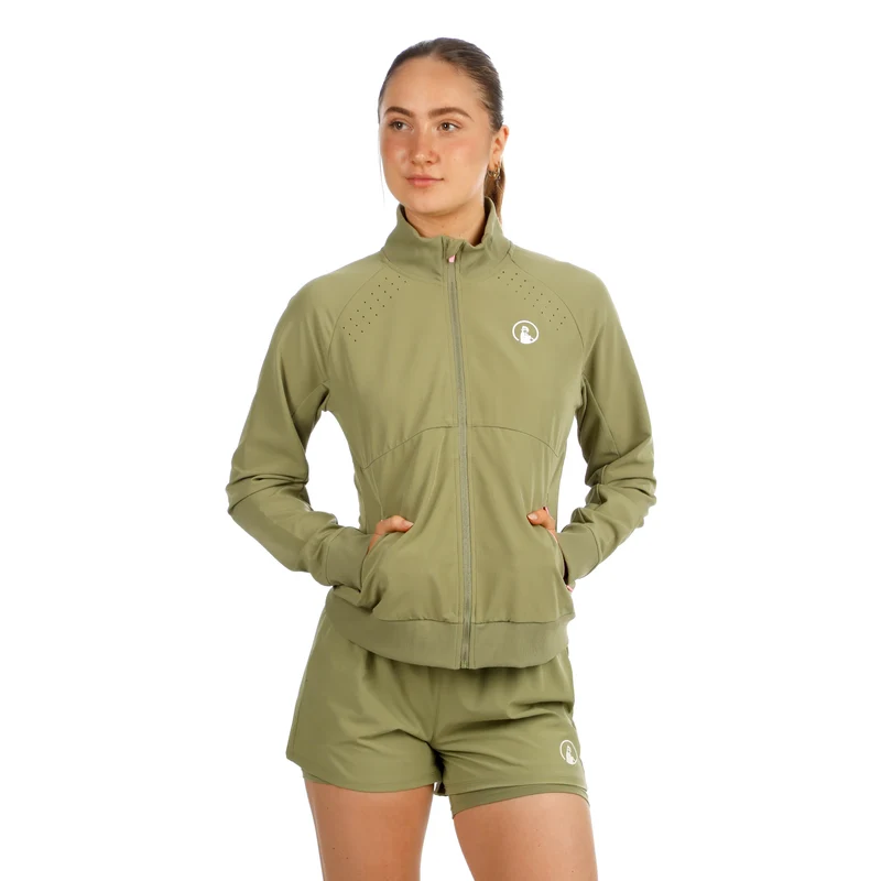 Memories Return Trainingsjacke Damen - khaki