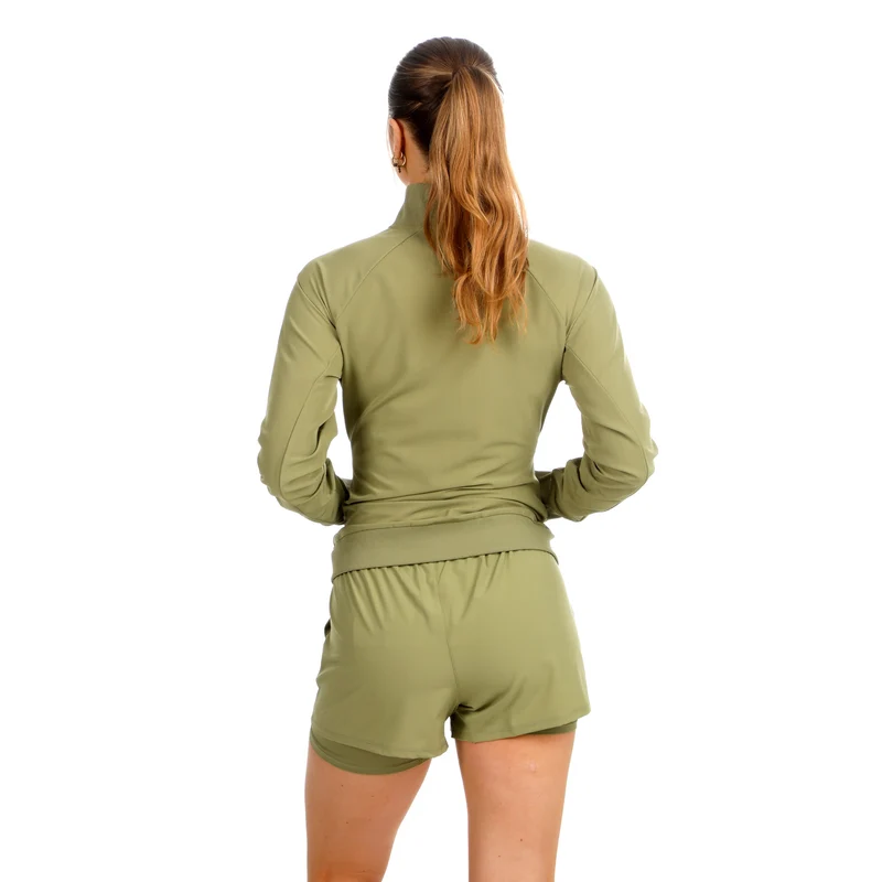 Memories Return Trainingsjacke Damen - khaki