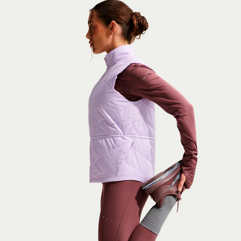 Swift Therma-Fit Laufweste Damen - lila, silber