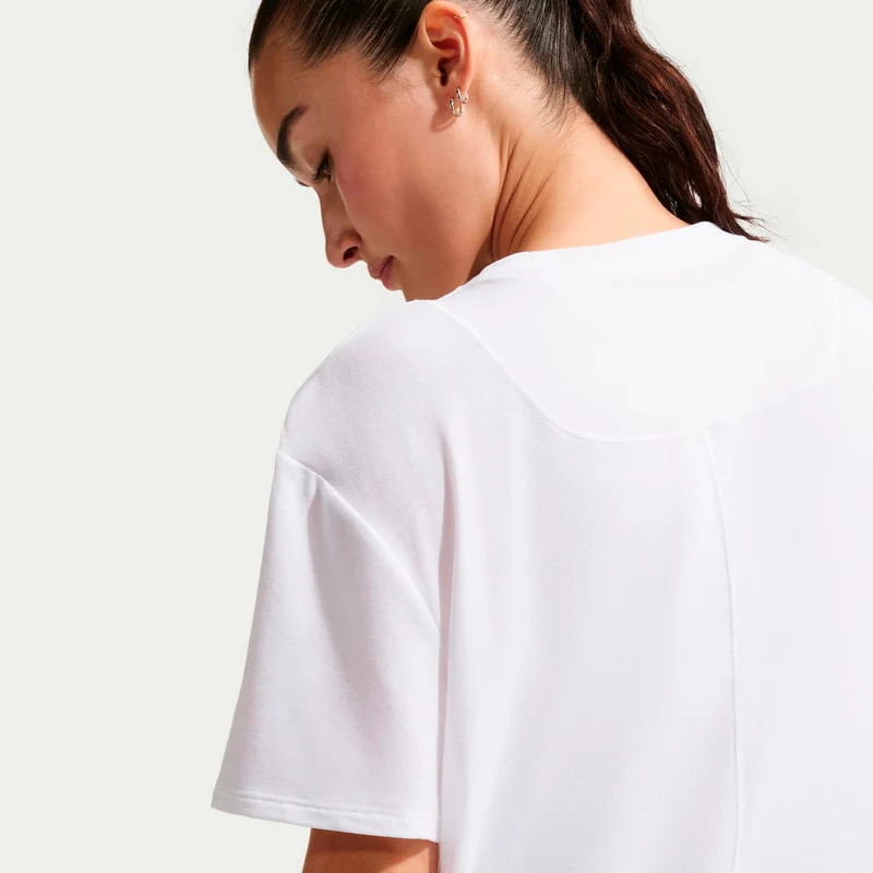 One Relaxed Dri-Fit T-Shirt Damen-weiß