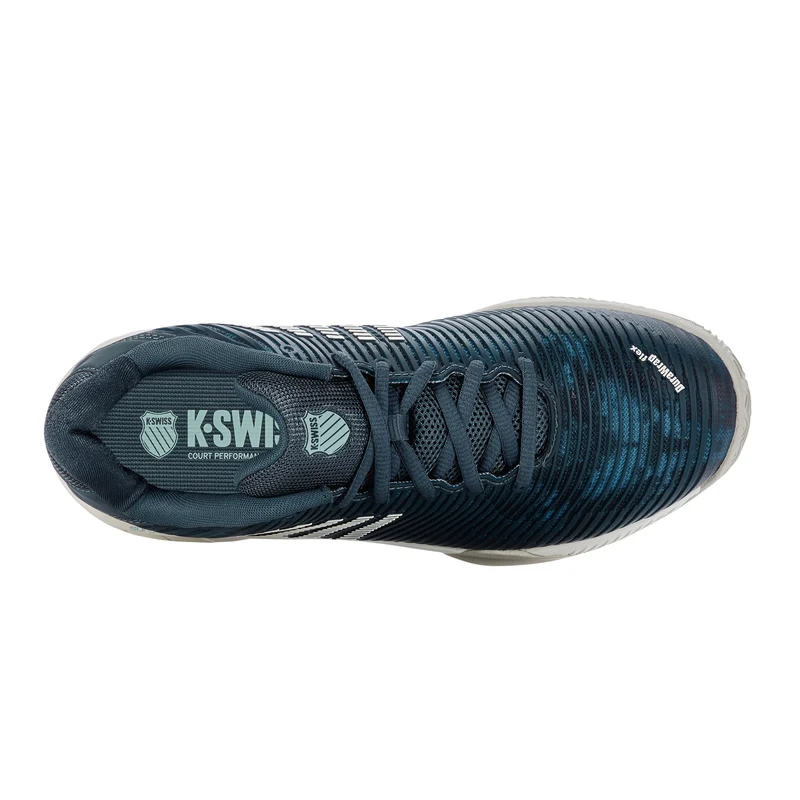 Hypercourt Express 2 Sandplatzschuh Herren-Petrol,Hellgrau