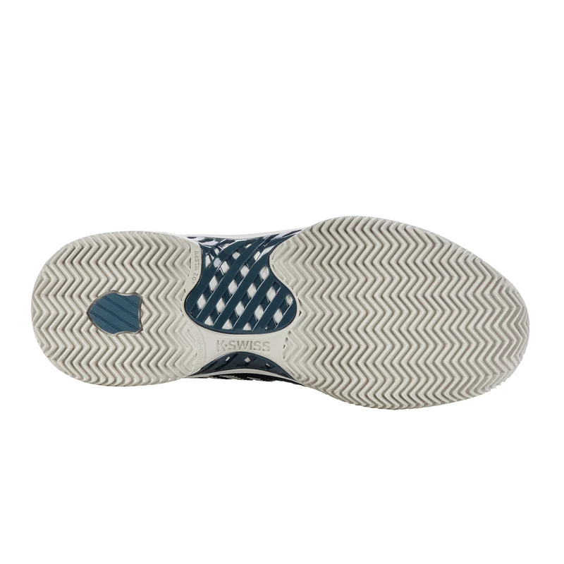 Hypercourt Express 2 Sandplatzschuh Herren-Petrol,Hellgrau