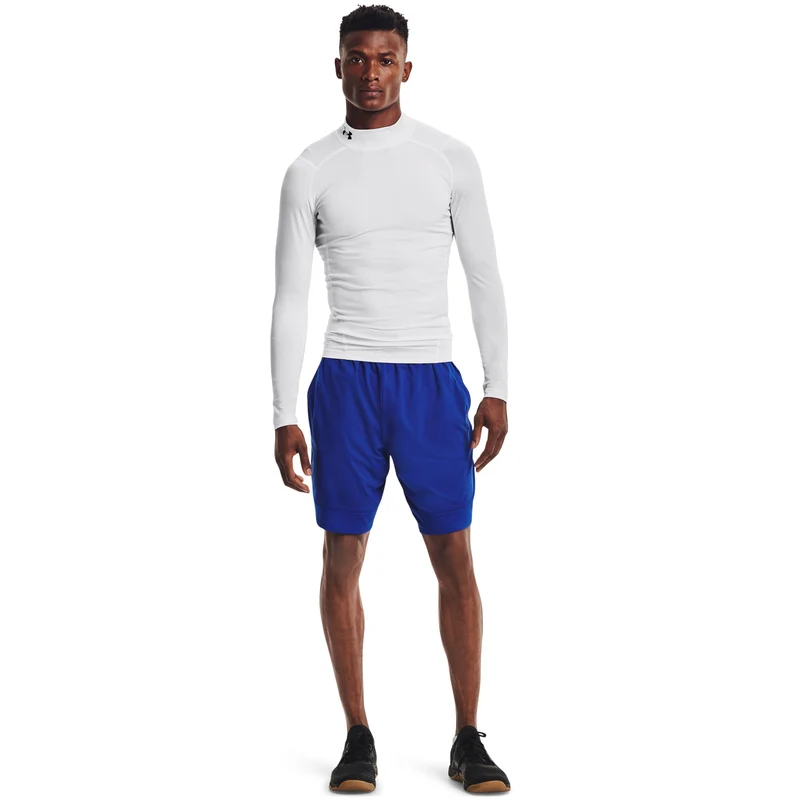 Heatgear Comp Mock Longsleeve Herren-Weiß