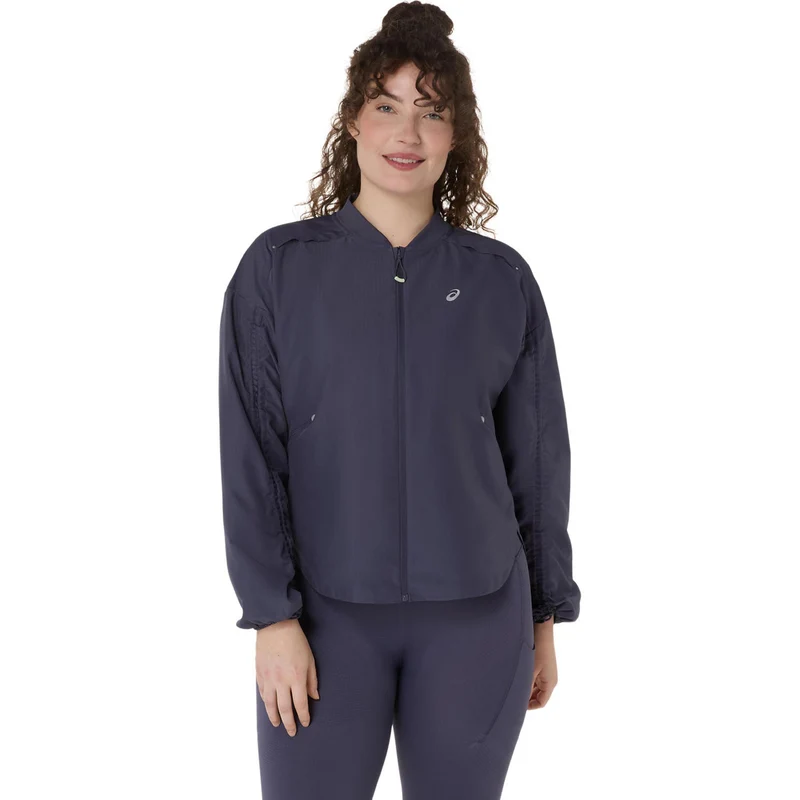 Nagino Adjustable Laufjacke Damen - blaugrau, blau