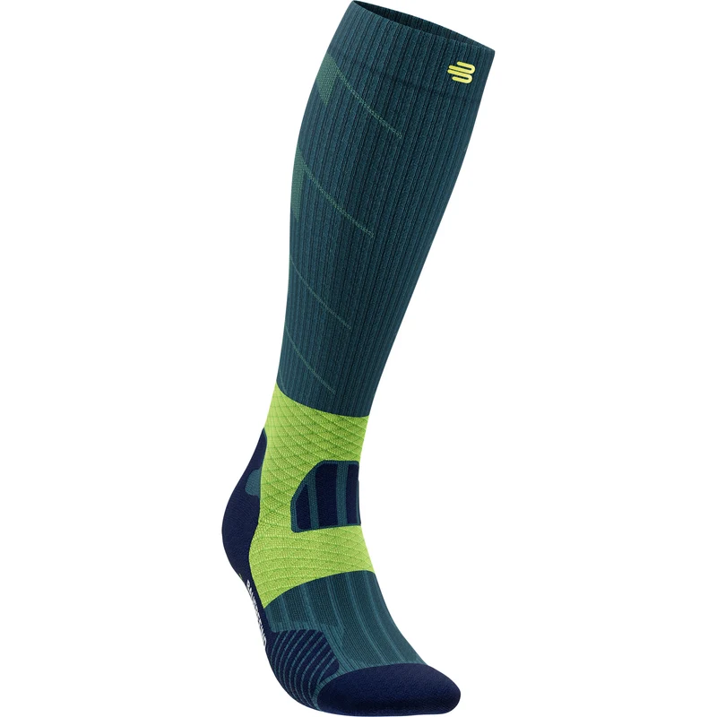 Trail Run Compression Kompressions-Socken Damen-Türkis