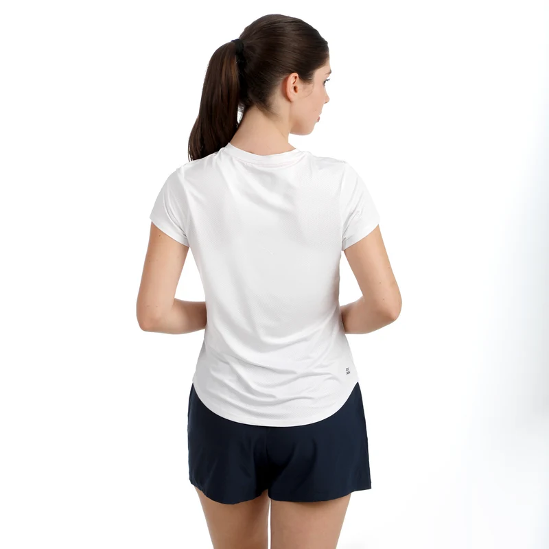Crew 2.0 T-Shirt Damen-weiß