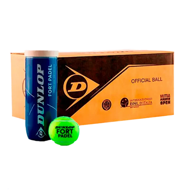 Cajón Pelotas Dunlop Fort Padel (Pack x24)