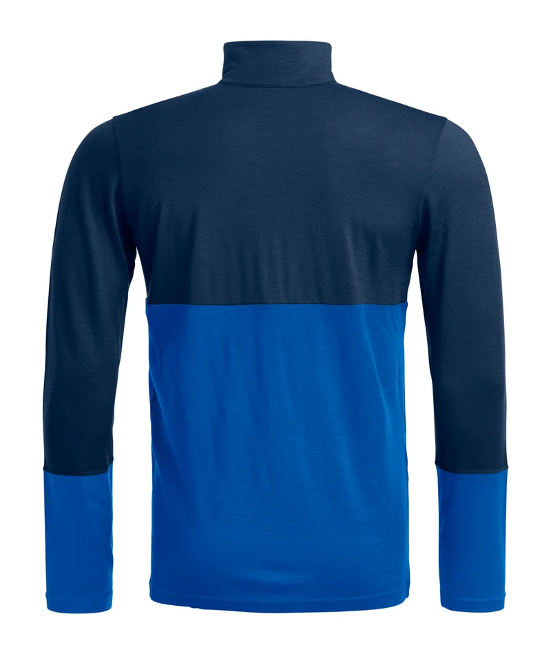 ORTOVOX 185 ROCK'n'WOOL ZIP NECK M Merinowolle